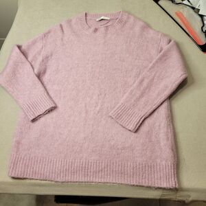 Zara Oversized Lilac Purple Zara Sweater Medium